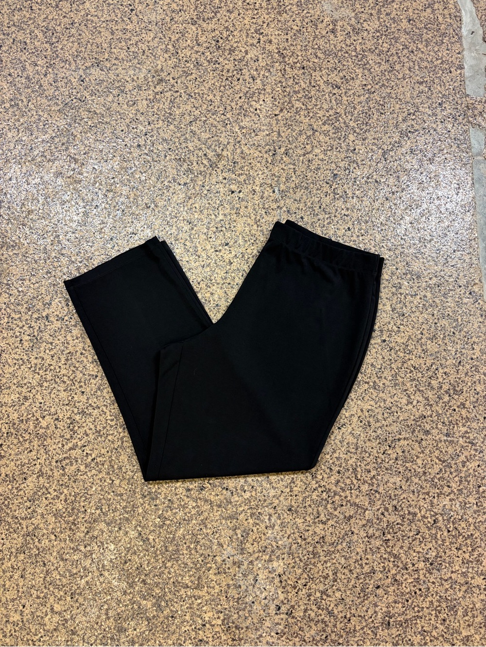 Susan Graver classic black pull-on pants in size XLP